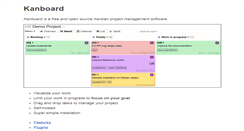 Desktop Screenshot of kanboard.org